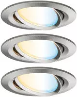 Paulmann 92962, Paulmann 92962 LED-Einbauleuchte LED 18W Eisen (geb&uuml;rstet)