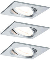 Paulmann LED Einbauleuchte 3-Step-Dim Nova Coin 3-Step-Dim Basisset schwenkbar ...
