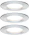 Paulmann LED Nova rund Set 3x6,5W starr Stufendimmer