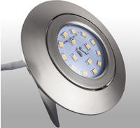 B.k.licht - Einbauspot 12er Set 68mm Lochma&szlig; - 230v, 4,8w, 400lm, Led, Warmwei&szlig;,