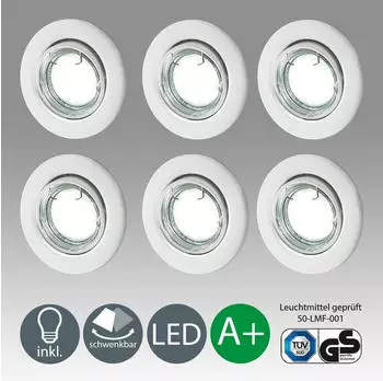 B.K.Licht Hila 6-er Set (10-02-06-W)