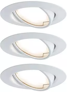 Paulmann LED Base rund Set 3x5W Coin weiß (934.23)