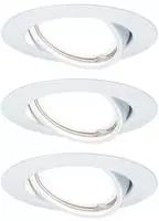 Paulmann 93427, Paulmann 93427 Einbauleuchte 3er Set Wei&szlig;
