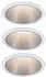 weiß/silber (934.10): Paulmann LED Cole Set 3x6,5W 2700K warmweiß Stufendimmer