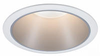 Paulmann 93409, Paulmann 93409 Cole Coin Einbauleuchte LED 6W Wei&szlig;, Silber