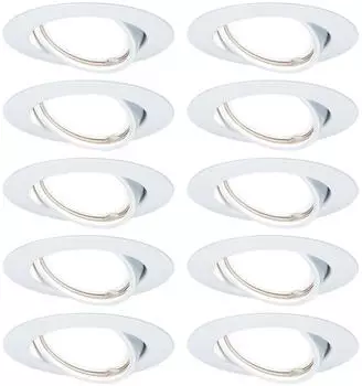 Paulmann LED Base rund 10 x max. 10W GU10 weiß (934.00)
