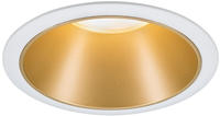 Paulmann 93405, Paulmann 93405 Cole Coin LED-Einbauleuchte LED 6W Wei&szlig;, Gold