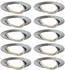 Eisen gebürstet (933.99): Paulmann LED Base rund 10 x max. 10W GU10