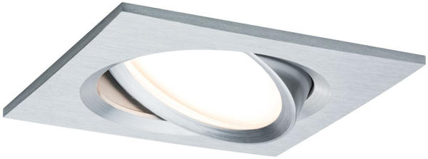 Paulmann LED Nova Plus eckig 1x6,8W Coin Dim schwenkbar Alu (936.79)