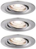 Paulmann 92973, Paulmann 92973 EBL Nova mini Plus Coin LED-Einbauleuchte 3er Set