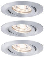 Paulmann 92975, Paulmann 92975 EBL Nova mini Plus Coin LED-Einbauleuchte 3er Set