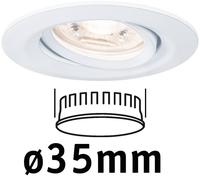 Paulmann LED Einbauleuchte Nova Mini Coin Einzelleuchte schwenkbar rund 66mm...