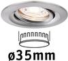 Paulmann 94294, Paulmann 94294 EBL Nova mini Coin LED-Einbauleuchte 4W Eisen