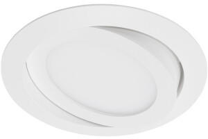 Briloner LED-Einbauleuchte Ø14x3,4cm schwenkbar weiß (773081893)
