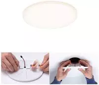 Paulmann 92388, Paulmann 92388 EB Panel Veluna VariFit LED-Einbauleuchte LED 10W