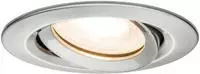 Paulmann 93662, Paulmann Nova Bad-Einbauleuchte Halogen, Energiesparlampe GU10,...