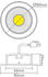 Nobilé A 5068 T Flat IP44 dimmbar C