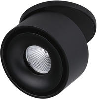 Paulmann LED Einbauleuchte Spircle rund 78mm 8W 550lm 230V 3000K Schwarz...
