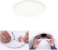 Paulmann 92391, Paulmann 92391 EB Panel Veluna VariFit LED-Einbauleuchte LED 10W