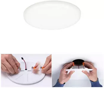 Paulmann Panel Veluna VariFit IP44 rund 125mm 8,5W 4.000K Satin (92391)