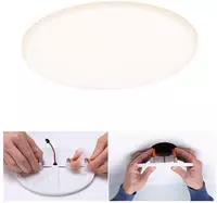 Paulmann 92389, Paulmann 92389 EB Panel Veluna VariFit LED-Einbauleuchte 17W...