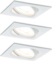 PAULMANN EBL Nova Coin eck schw LED 3x6W Ws m/Alu