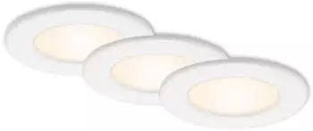 Briloner LED Einbauleuchte 3er-Set weiß 3xLED-Modul 6W (7053-036)