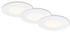 Briloner LED Einbauleuchte weiß 3xLED-Platine/48W (7282-036)