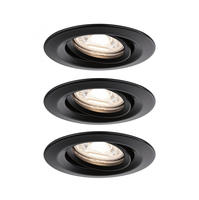 PAULMANN LED Einbauleuchte Nova Mini Coin Basisset schwenkbar 66mm 15&deg; Coin 3x4W