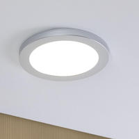 Paulmann LED Einbauleuchte "2in1 Cover-it rund 225mm 16,5W 1200lm 4000K Chrom matt" 1