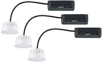 Paulmann LED Modul Einbauleuchte Choose Coin 3er-Set White Switch rund 51mm ...