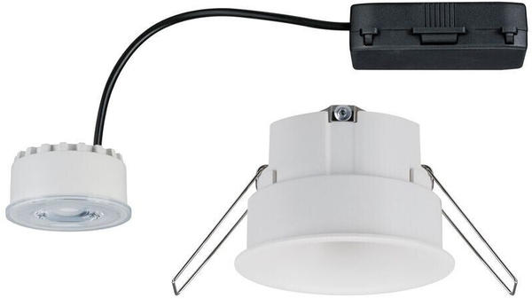 Paulmann Cymbal LED-Bad-Einbauleuchte 6.3W IP44 Weiß (matt)