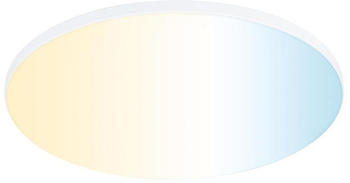 Paulmann Zigbee LED Einbaupanel Veluna Edge 18W 1400lm IP44 rund dimmbar tunable white weiß (79957)