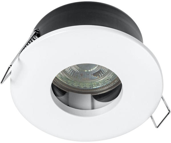 LEDVANCE LED Spot weiß mit Metallgehäuse, 4,3 Watt, 350 Lumen, 2700K, IP65, Einb