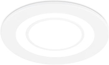 Trio LED Einbauleuchte Core in Weiß-Matt 5w 450lm 82mm weiß