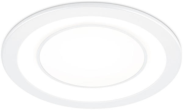 Trio LED Einbauleuchte Core in Weiß-Matt 10w 1040lm 148mm weiß