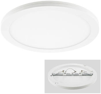 Sigor LED Ein- und Aufbauleuchte Fled in Weiß 2250lm RA90 330 mm weiß