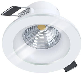 Eglo Weiß Durchsichtig Modern Einbauleuchte downlight 2700K 380lm 6W/LED IP20/IP44