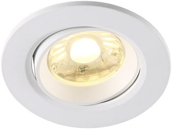 Nordlux LED Einbauleuchte Roar weiß dimmbar schwenkbar weiß