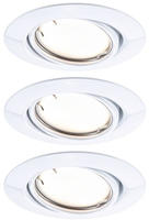 Paulmann 92463, Paulmann 92463 LED-Einbauleuchte 3er Set LED 14.7W Wei&szlig;