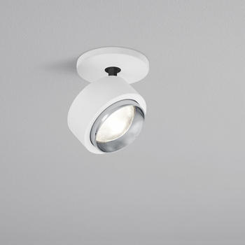 Helestra LED Deckeneinbaustrahler Pont in Weiß und Chrom 10W 405lm weiß