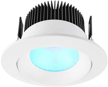 Deko-Light LED Deckeneinbauleuchte COB94 in Weiß-matt RGBW 16W 710lm weiß