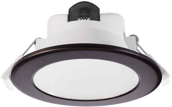 Deko-Light LED Einbauleuchte Acrux 90 in Verkehrsweiß und Schwarz 8W 760lm weiß