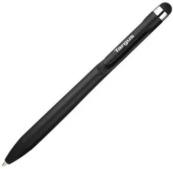 Targus Antimikrobieller 2-in-1 Stylus & Stift für Smartphones und Touchscreens schwarz Targus Antimikrobieller 2-in-1 Stylus & Stift für Smartphones und Touchscreens schwarz