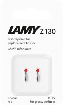 Lamy Z130 Ersatzspitzen für safari note+ 2 Stück Rot