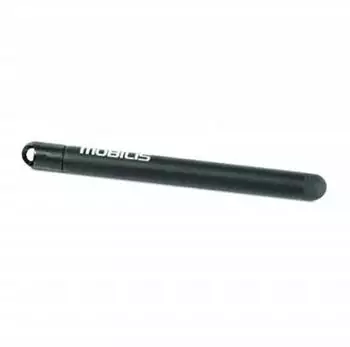 Mobilis Einziehbarer kapazitiver Eingabestift mit Spiralkabel, schwarz, 10er-Pack (001030)