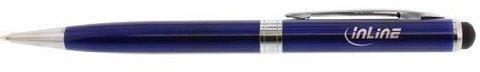InLine Stylus für Touchscreens & Kugelschreiber blau