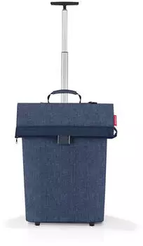 Reisenthel Trolley M herringbone dark blue