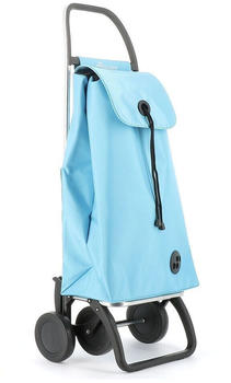 Rolser I-Max MF 4 Wheel Shopping Trolley light blue