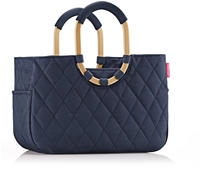 Reisenthel Einkaufskorb loopshopper M Frame Rhombus midnight gold (OS4111)